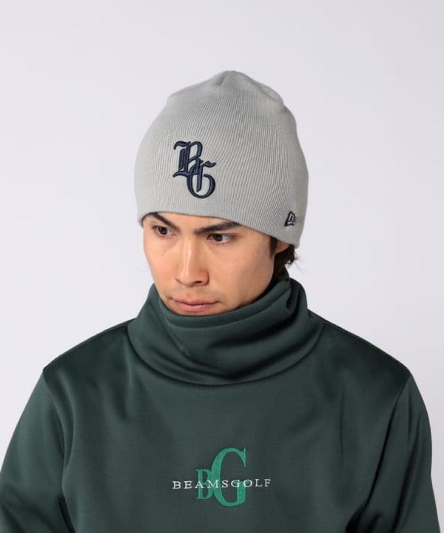 BEAMS GOLFビームス ゴルフ 裏フリース ファンネルネック プルオーバー