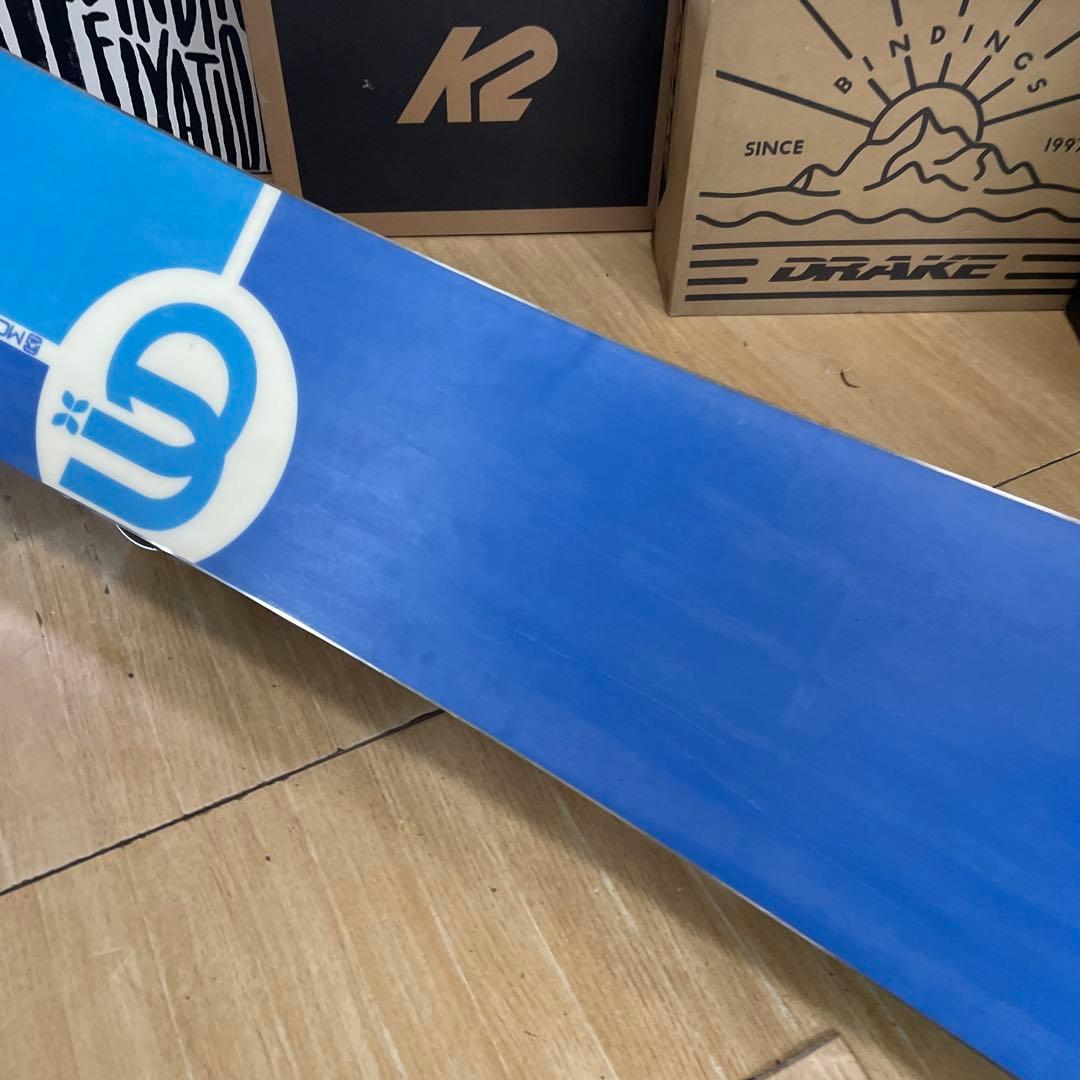 MOSS　良質国産　モス　程度良好スノーボードセット　バイン付