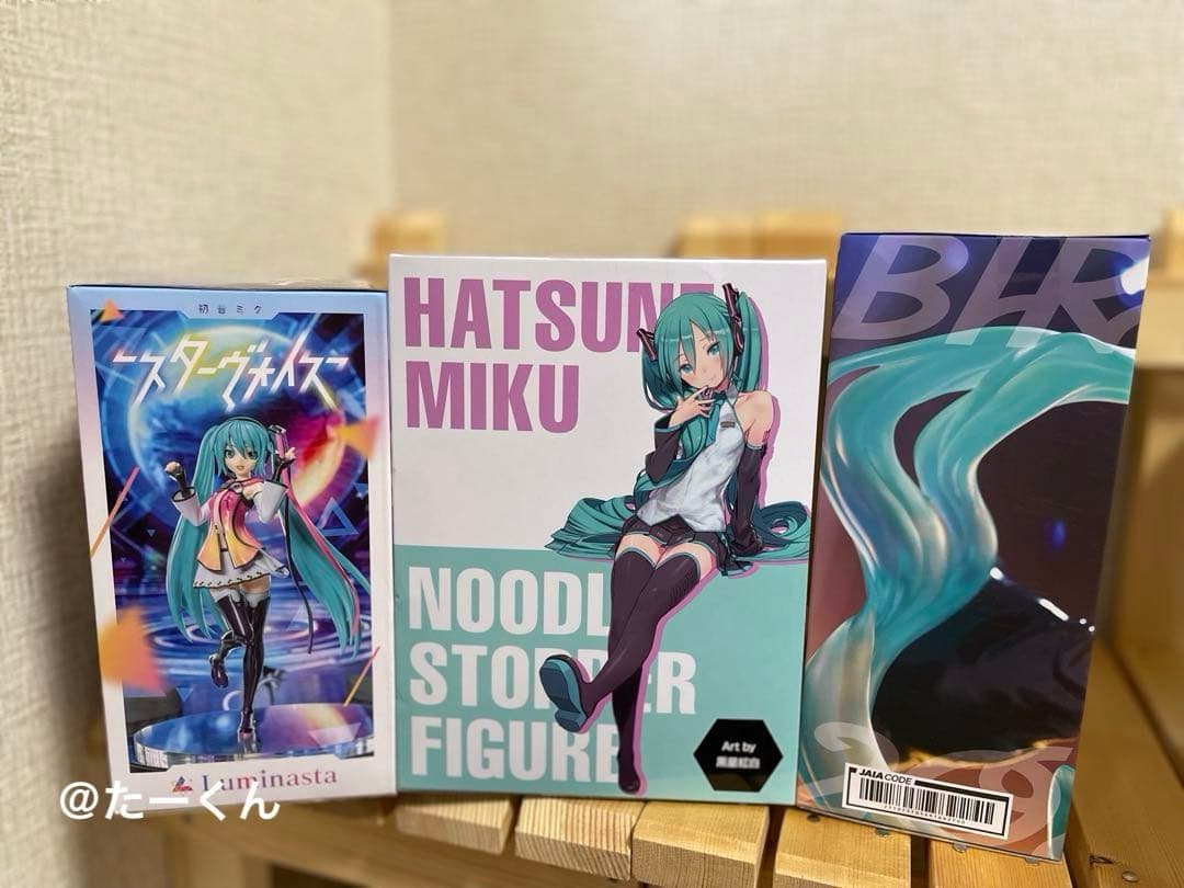 ︎ 初音ミク ぬーどるストッパーフィギュア