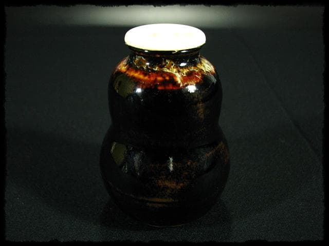 hiro！瓢形 茶入 桶谷 定一 茶道具 c544