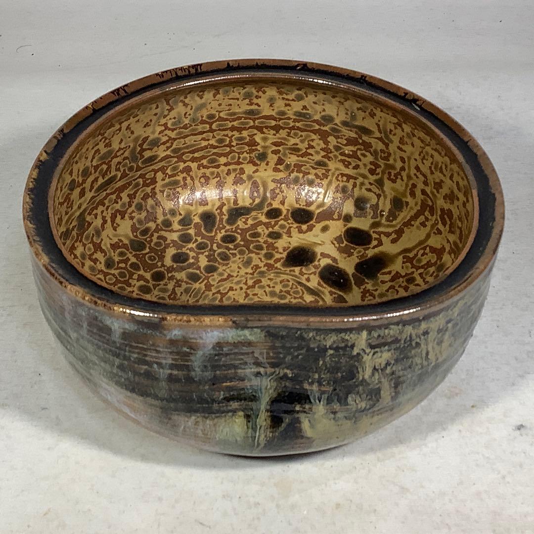 高取焼　建水　亀井楽山　茶道具　送料無料