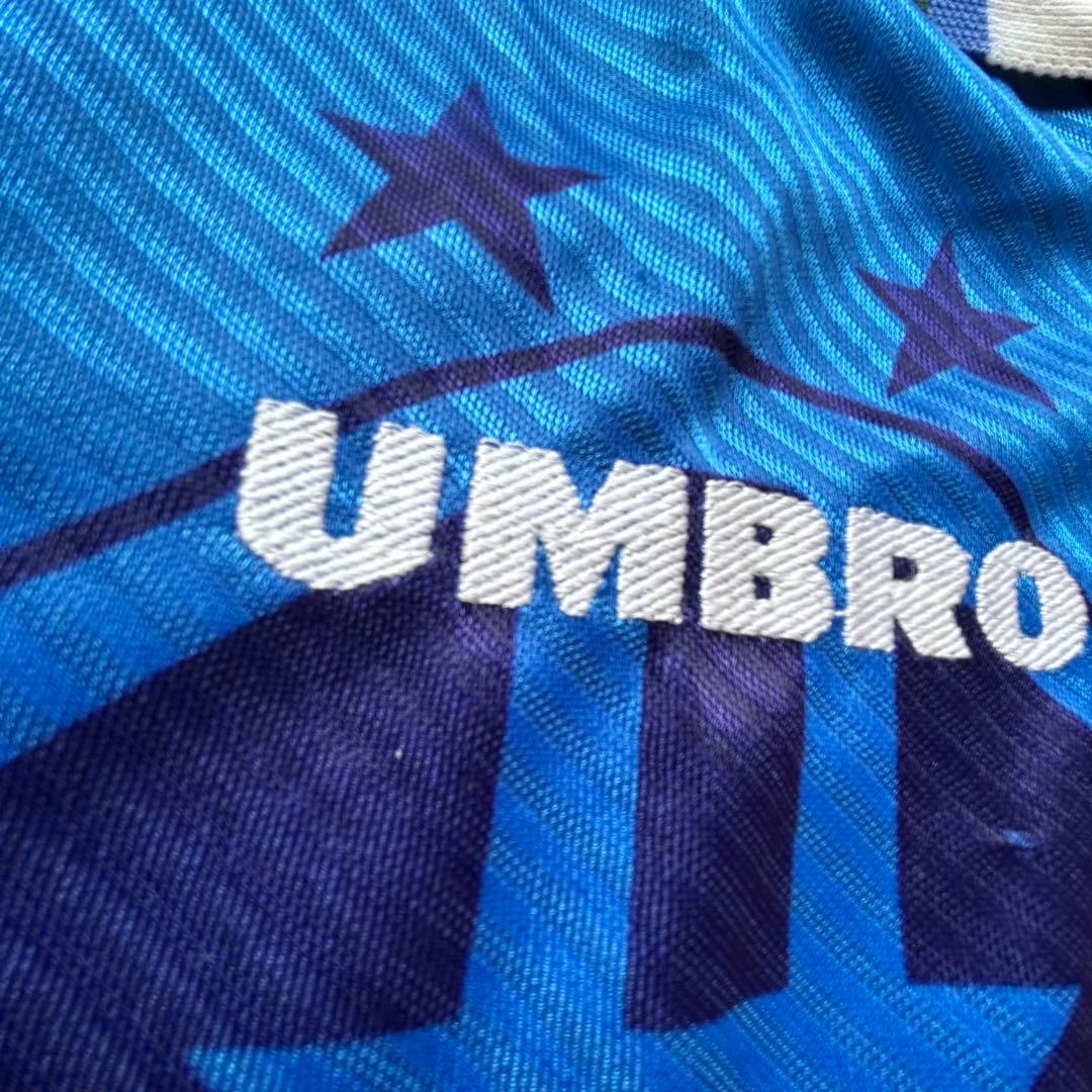 ブラジル代表 94 アウェイ アンブロ 青タグ 10 umbro ワードカップ