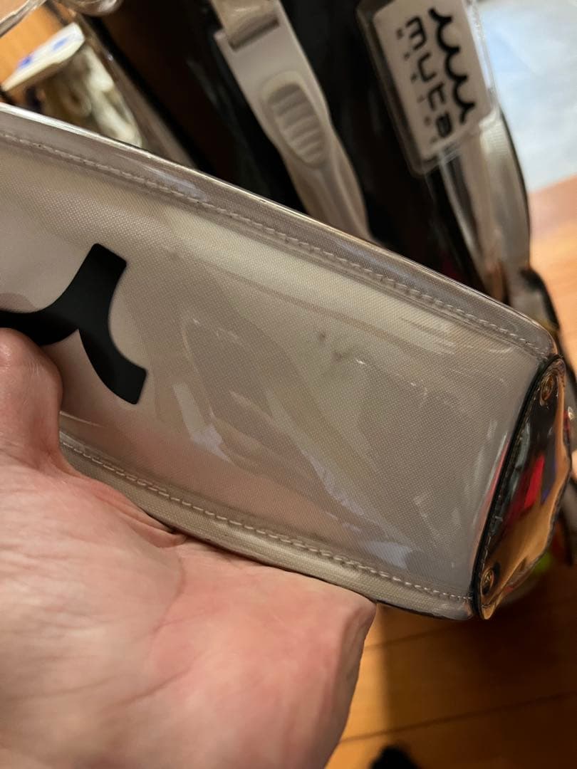 ムータマリン　クリアキャディバッグ　希少ツアーモデル　muta MARINE