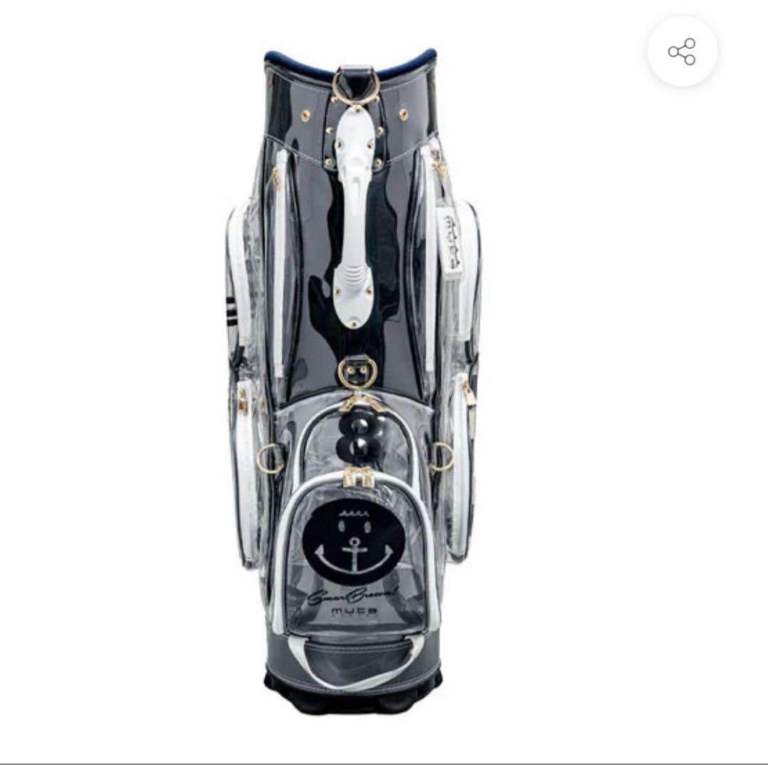 ムータマリン　クリアキャディバッグ　希少ツアーモデル　muta MARINE