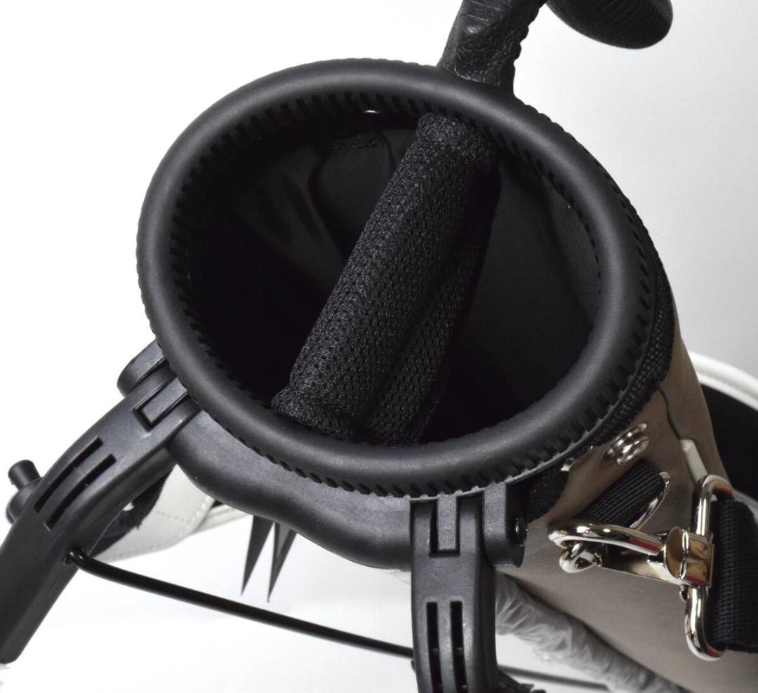 未使用 ペッレモルビダ セルフスタンド キャディバッグ TAUPE PG016