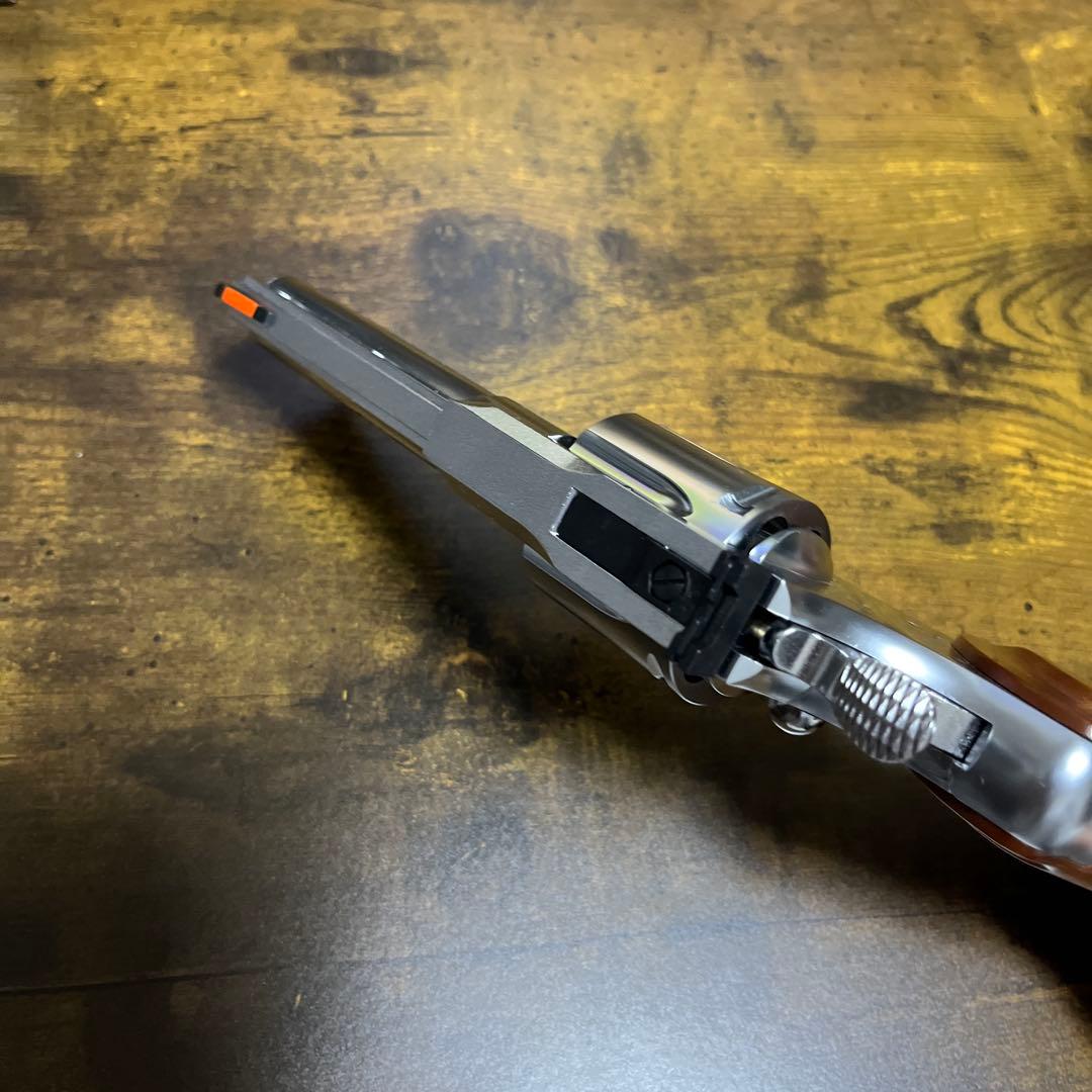 コルトパイソン Rモデル　4インチ ステンレスフィニッシュ　タナカ