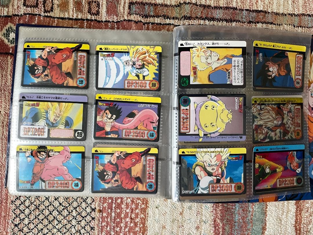 ドラゴンボール カードダス　アルバム＆レアカード・ノーマルカードセット