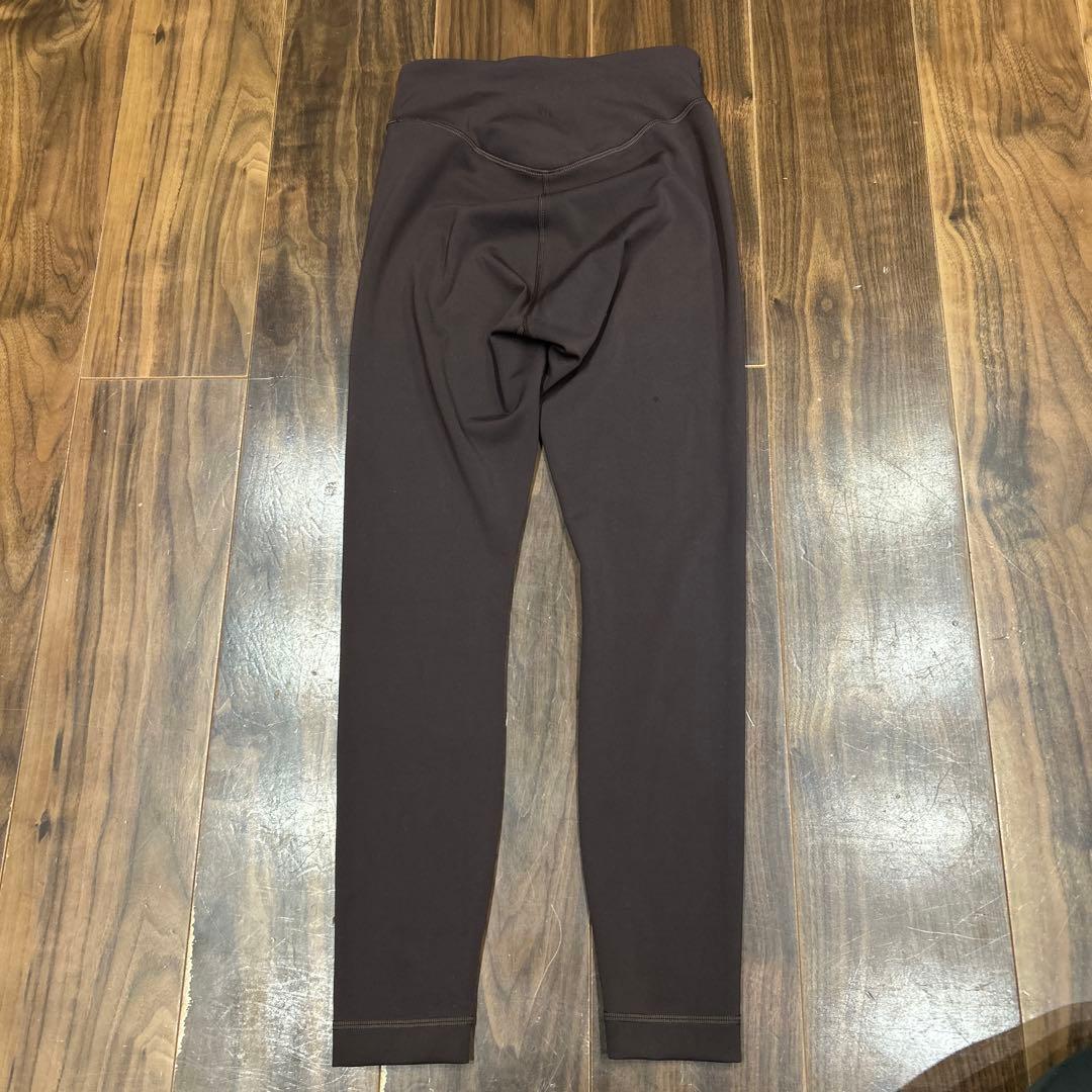Lululemon ワンダーアンダー　ダークブラウン レギンス