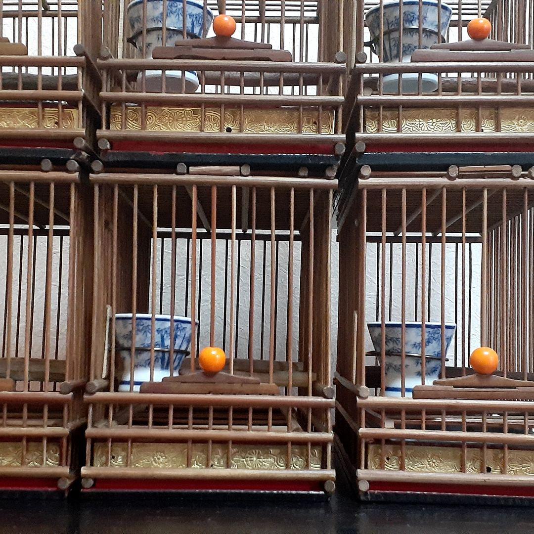 日光籠６個　６羽用寝箱