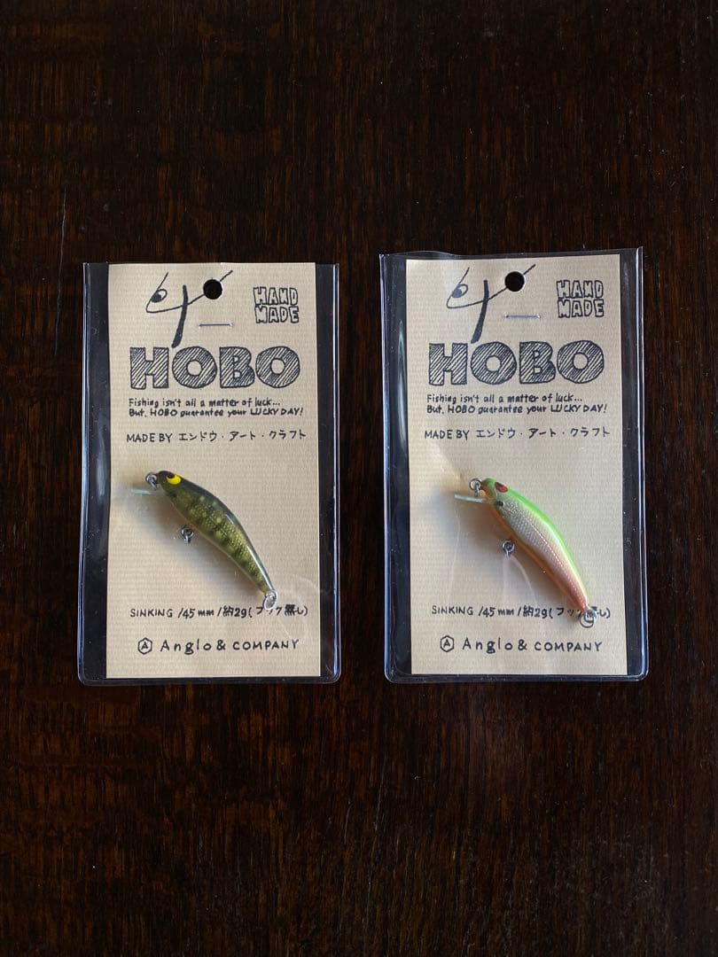新品未開封 Anglo＆company HOBO 45S ハンドメイドミノー