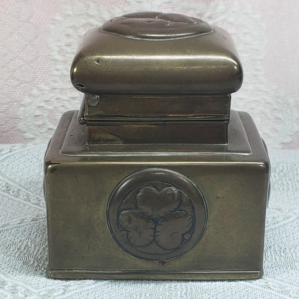 【大珍品】◆『徳川家伝来 墨壷』◆検）徳川家康 徳川家光 豊臣秀吉 織田信長