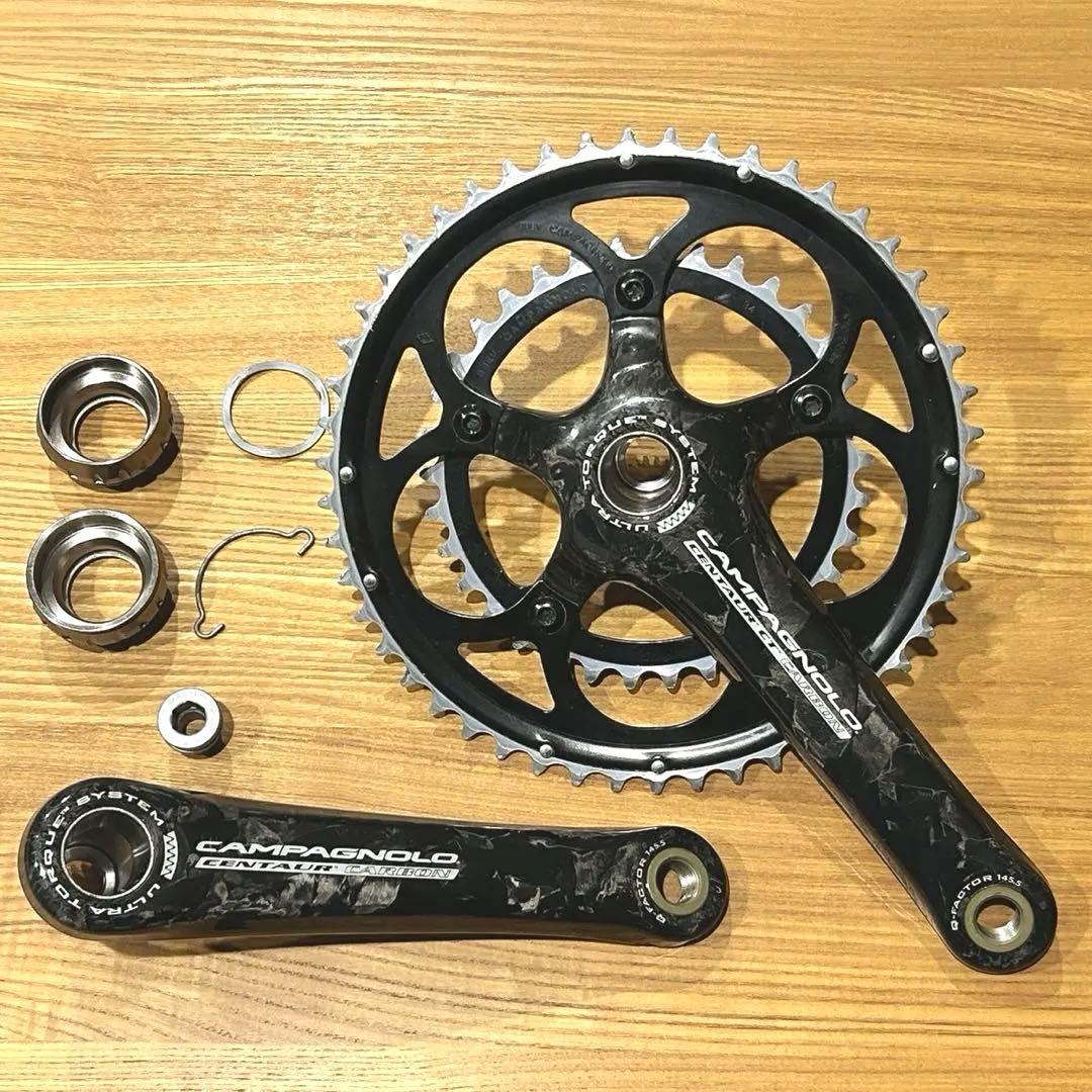 Campagnolo Centaur カーボンクランク 50-34T BB付き