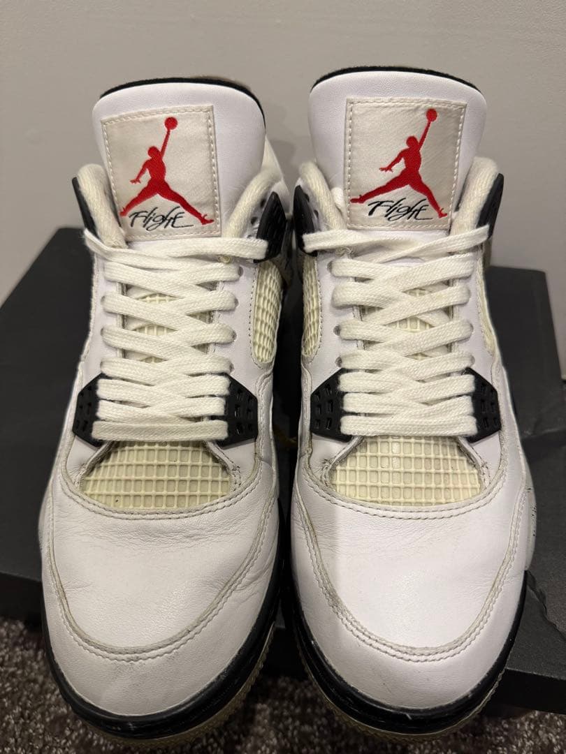 AIR JORDAN 4 GOLF ホワイトセメント 26,5 美品