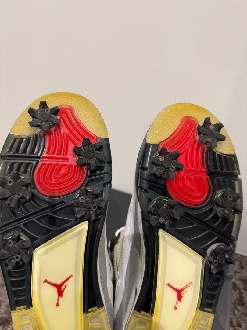 AIR JORDAN 4 GOLF ホワイトセメント 26,5 美品