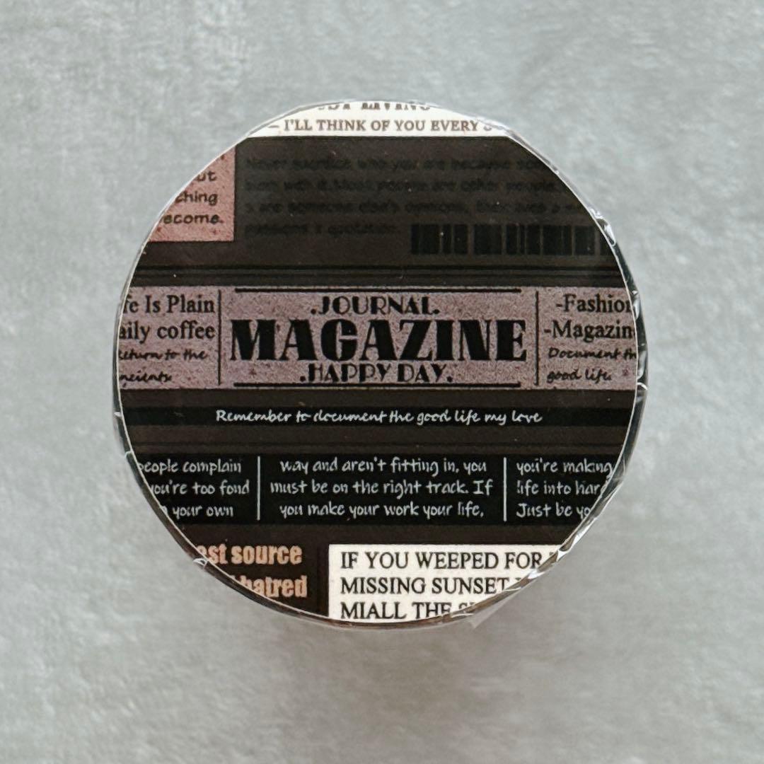 霖蓝汐原创手账《赫尔本副刊》海外マスキングテープ　マステ 【2651】