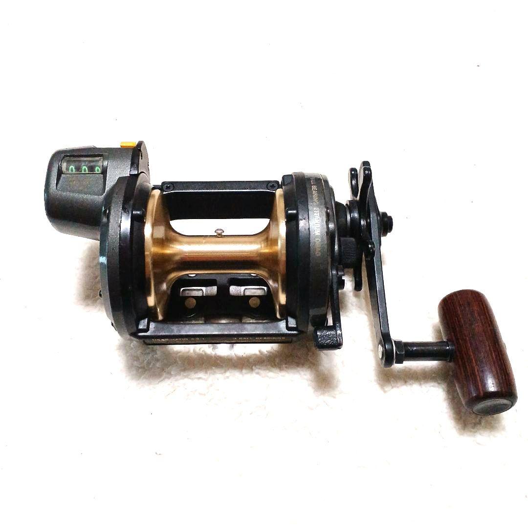 石鯛リール タナトル石鯛 4000 シマノ 新品ライン付 石鯛竿 和竿 小クエ