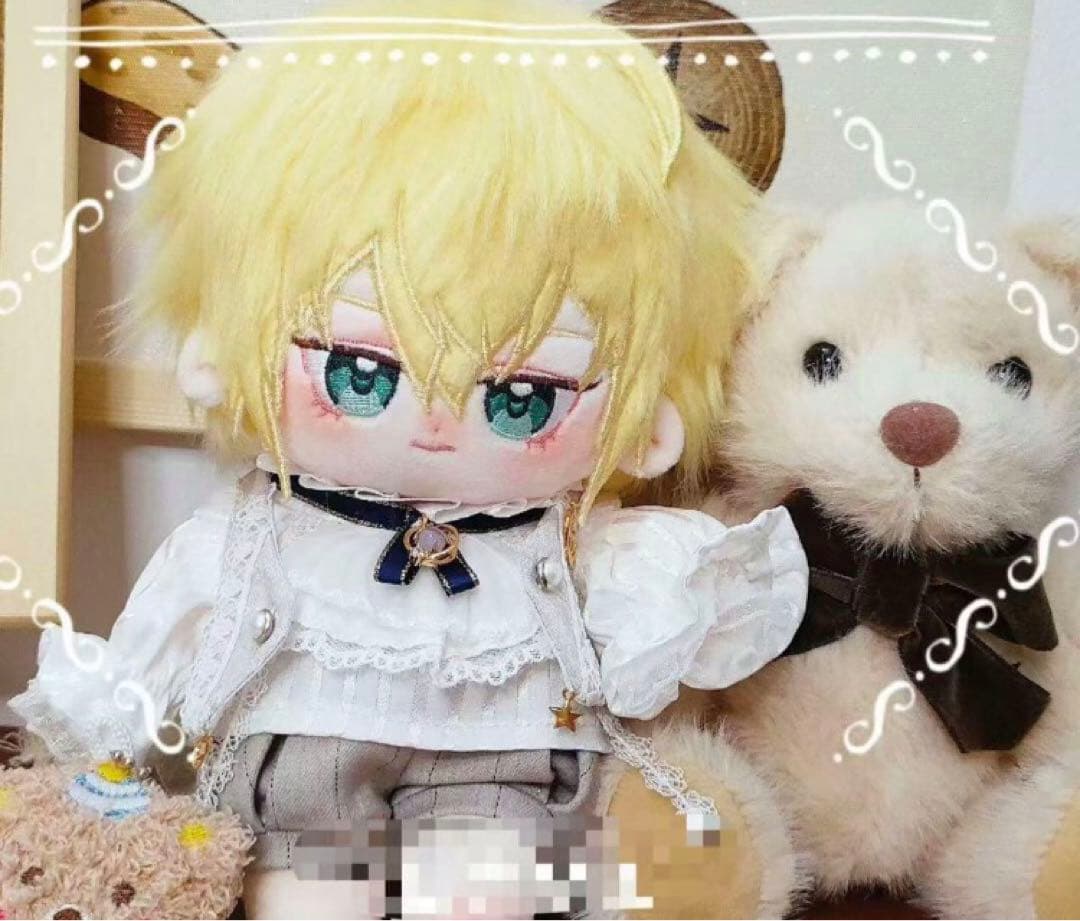 刀剣乱舞　山姥切　へし切長谷部　ぬいぐるみ　着せ替え　20cm 缶バッジ　感謝祭