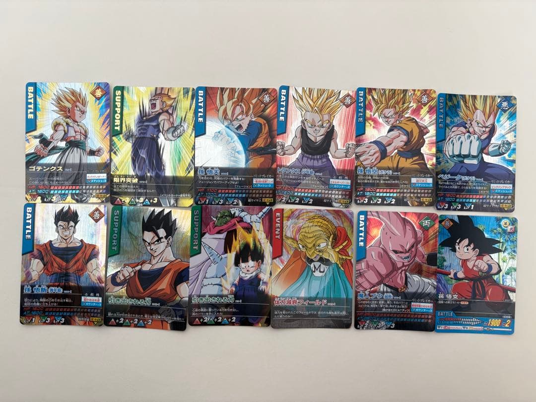 【美品】初期　ドラゴンボール　データカードダスまとめ売り186枚　大変お得です