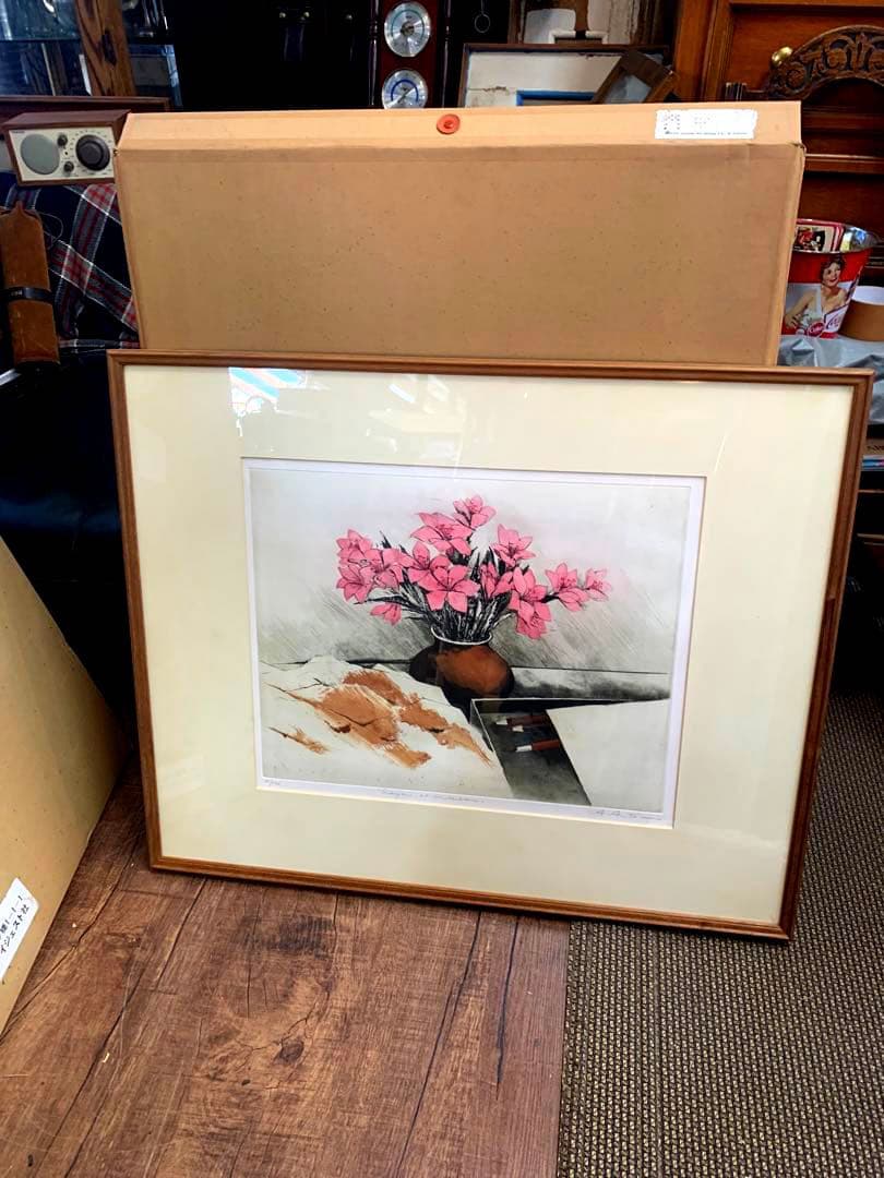 シリアルナンバー有り　アントニーニ　「鉛筆と布」