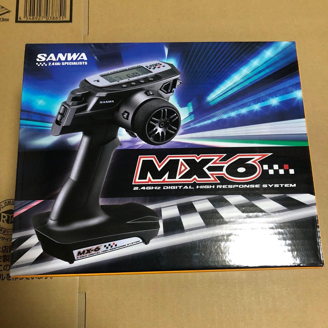 SANWA MX-6 プロポ 送受信機セット 2.4GHz 限りなく美品