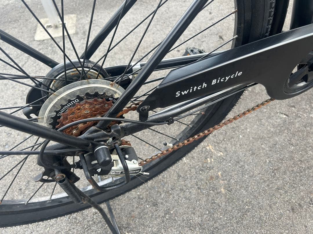 STEELY シティサイクル ブラック　27.5インチ