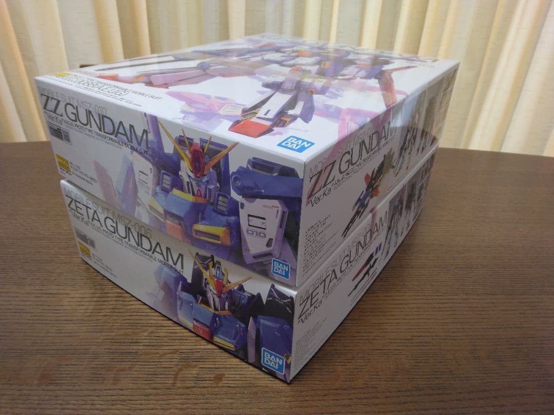 ガンプラ MG ダブルゼータ ZZ　ゼータ Z　Ver.Ka　ガンダム　プラモ