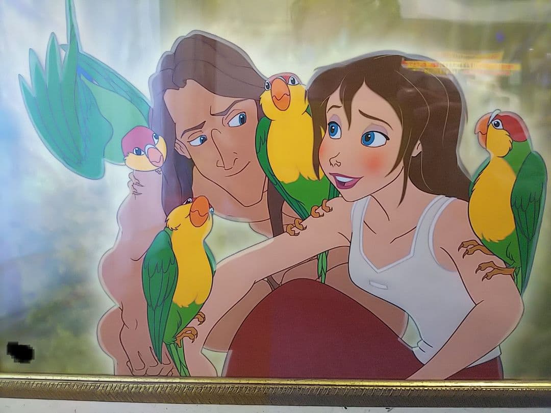 ディズニーセル画 ターザン 愛の発見 限定375。