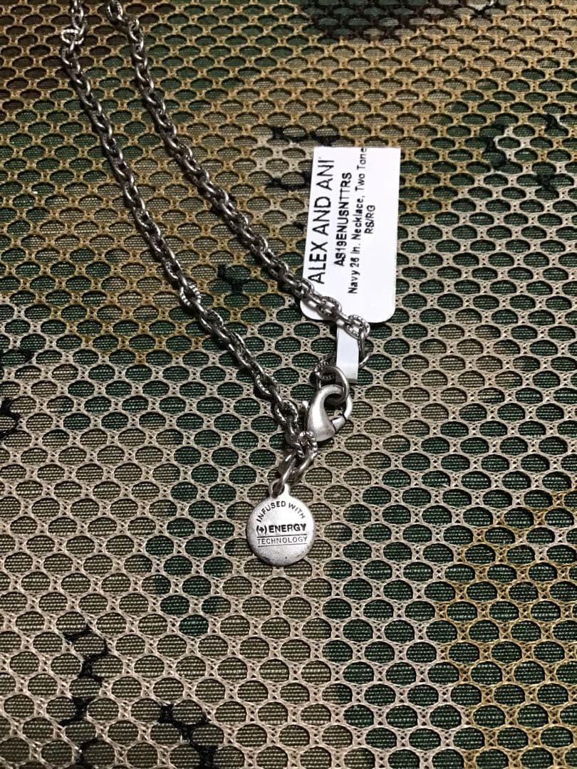 米軍放出品ALEX AND ANI NAVYペンダントネックレス新品未使用