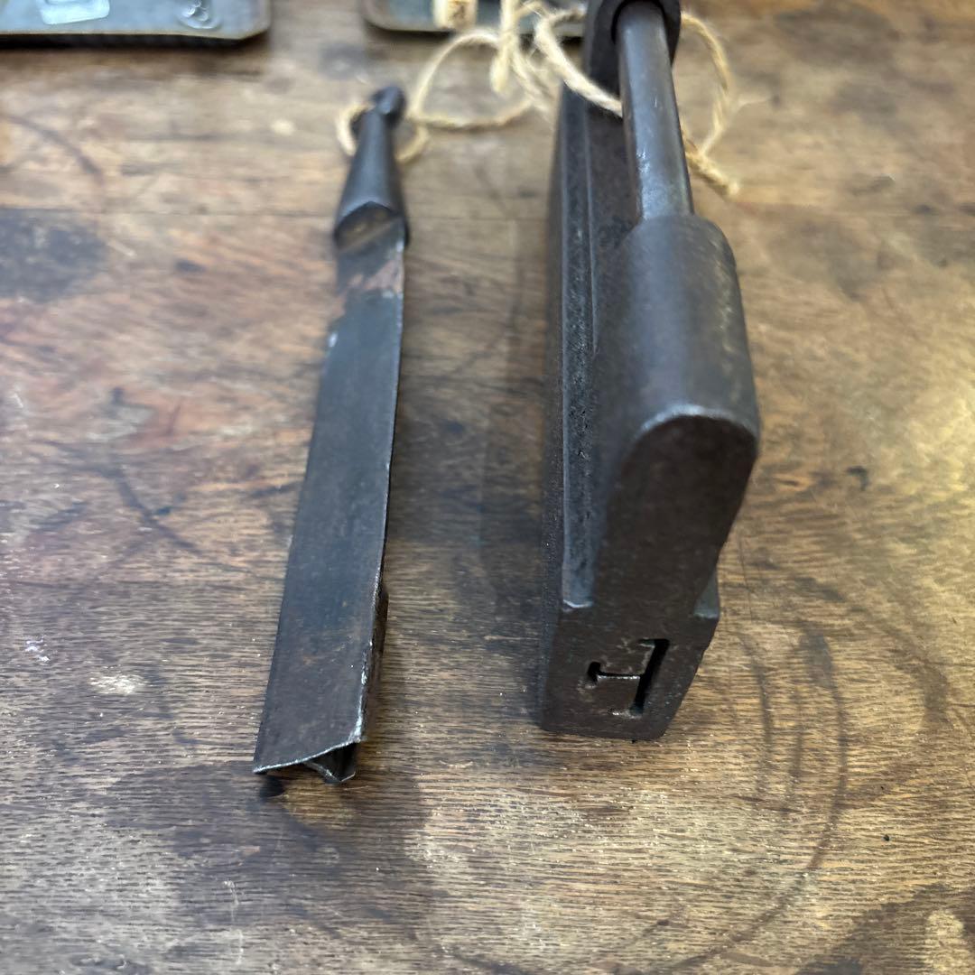 錠前　古鍵　骨董品　アンティーク