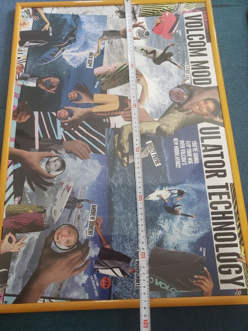 25年前のVOLCOMのショップ用ポスター ボルコム ポスター