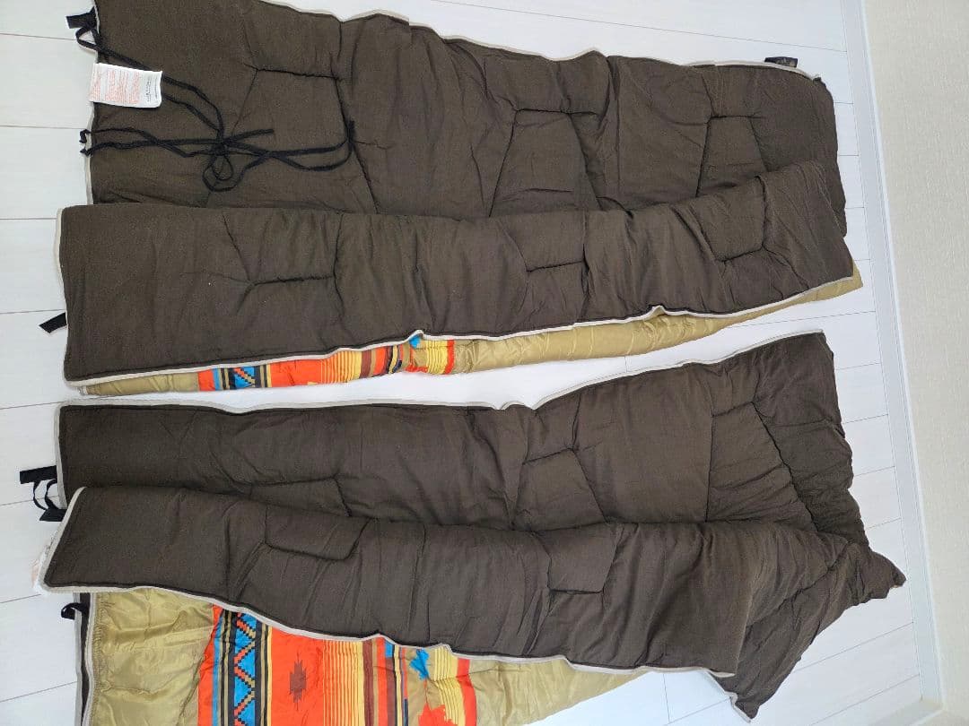 LOGOS×naturum 2in1 ナバホ柄シュラフ 2個セット 廃番 希少