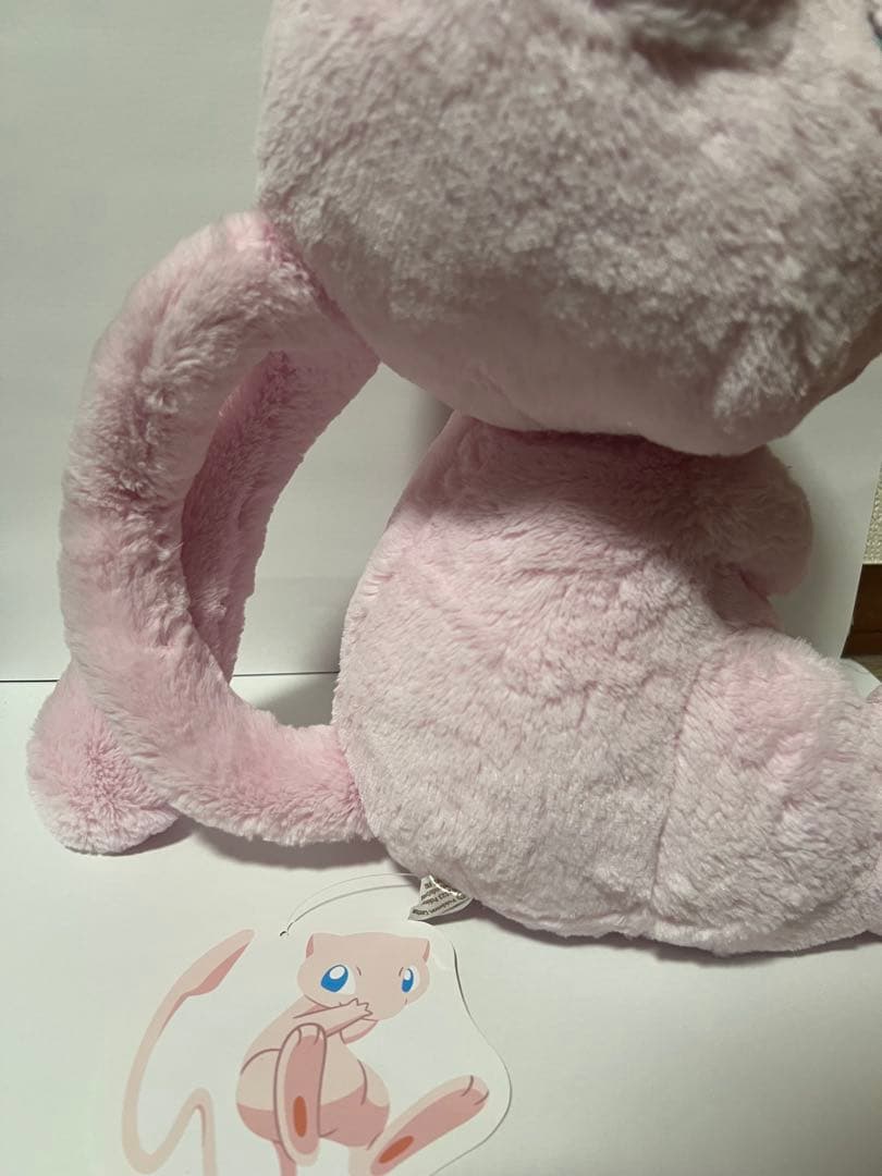 おっきいふわふわぬいぐるみ ミュウ