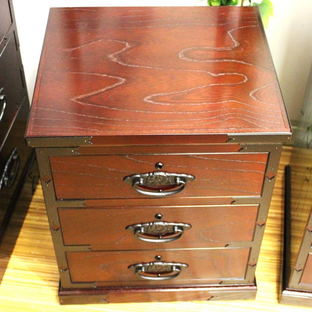 筑後民芸　48小箱I型　伝統工芸家具　古民家風　民芸家具　引出し　アンティーク