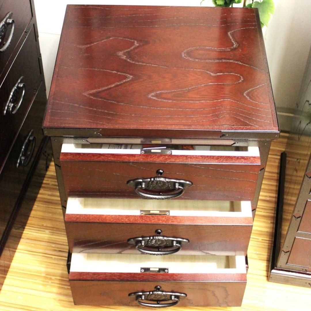 筑後民芸　48小箱I型　伝統工芸家具　古民家風　民芸家具　引出し　アンティーク