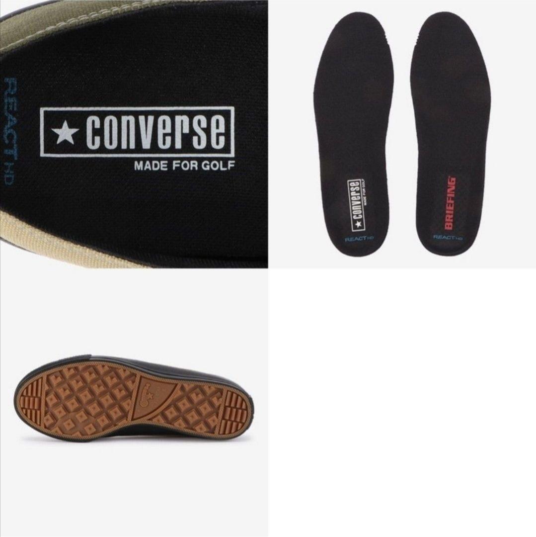 ブリーフィング コンバースオールスター スパイクレスゴルフシューズ 26cm