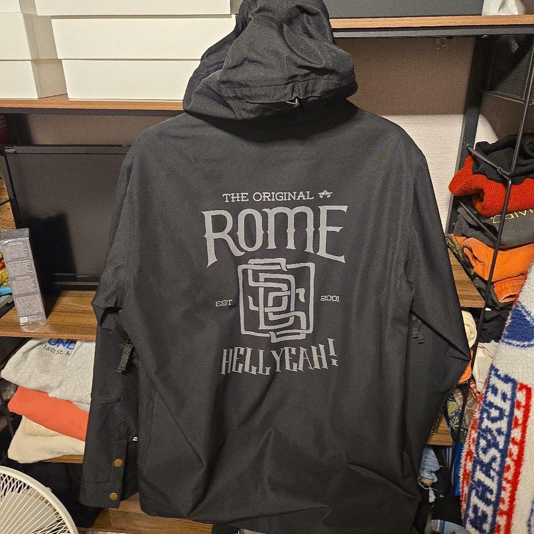 ROME SDS フード付きジャケット Lサイズ ブラック
