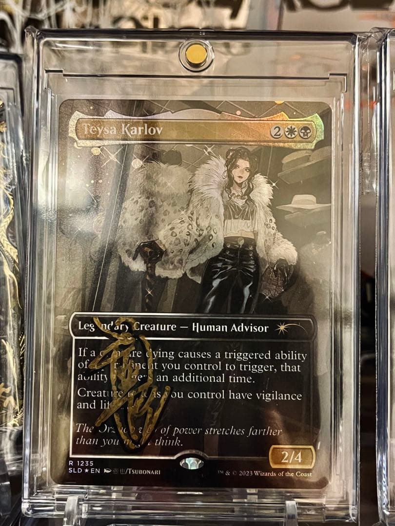 テイサ・カルロフ foil Secret Lair サインド