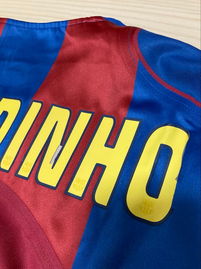 バルセロナ04/05（H）CLモデル #10 RONALDINHO 選手支給品