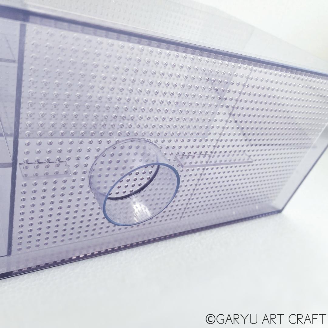 ドライ式ウールボックス□W150×D290×H300□濾過槽□オーバーフロー水槽