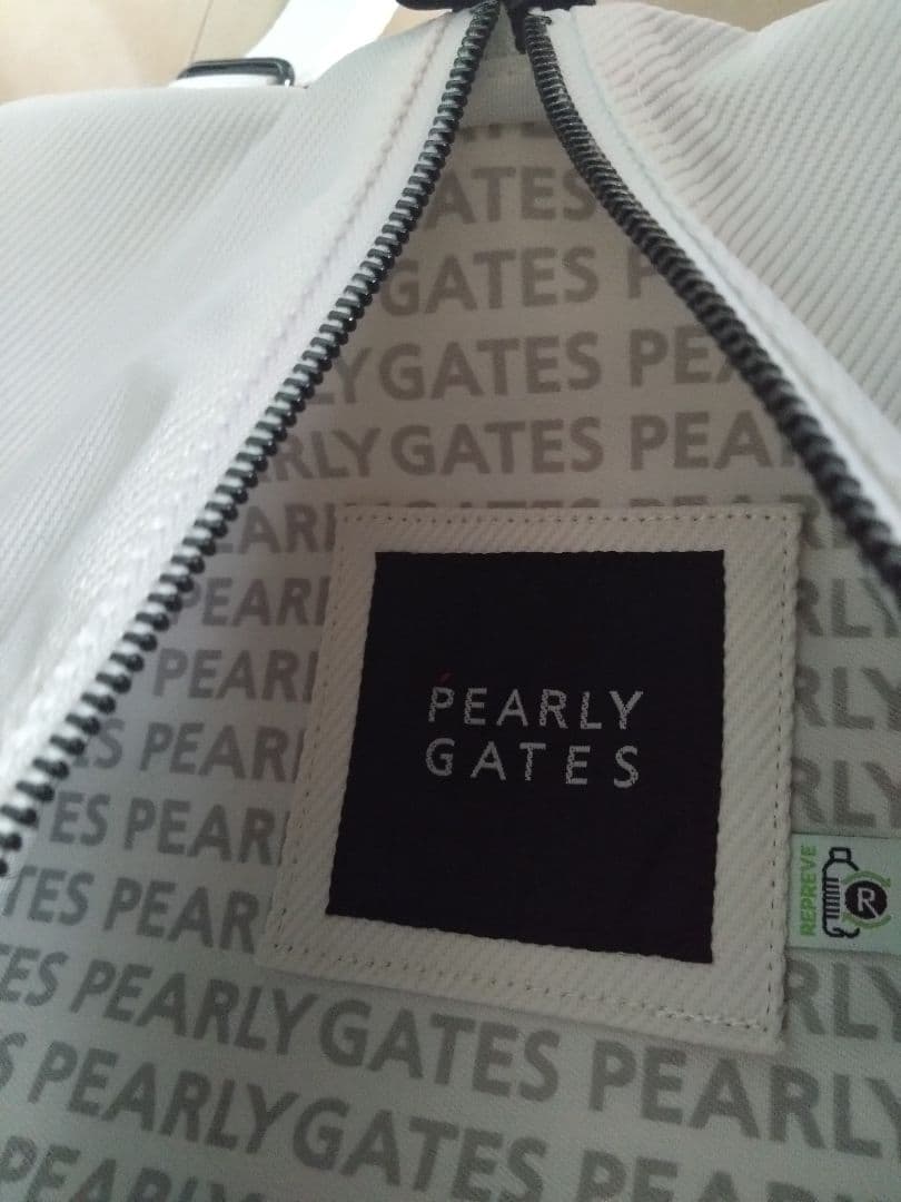 PEARLY GATES プーさん シューズバッグ　ホワイト