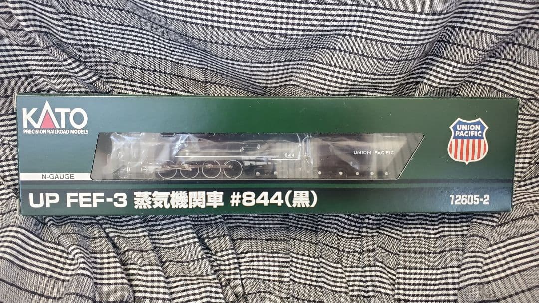 未使用　KATO 12605-2 UP FEF-3 蒸気機関車 #844