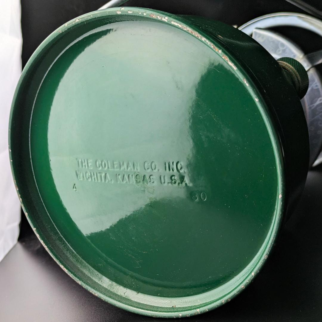 45年前でも美品★1980年4月製コールマン220K195★箱・取説付き