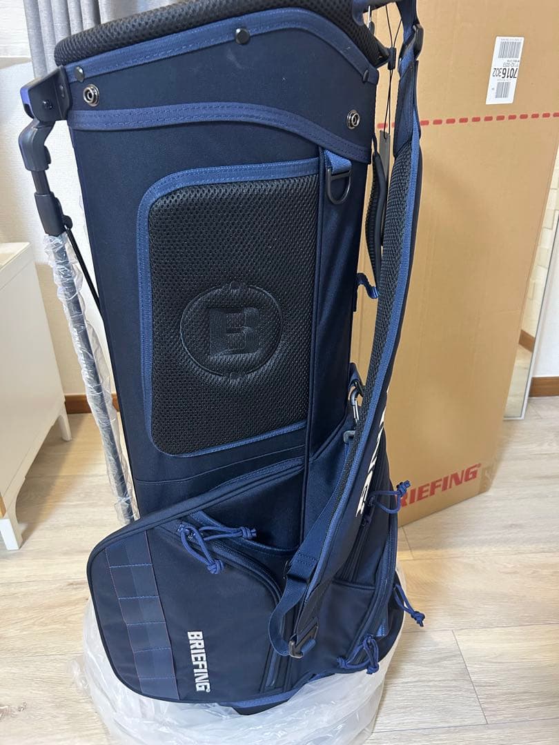 [超レア　復刻版　未使用] CRO-1 BRIEFING ゴルフバッグ ネイビー