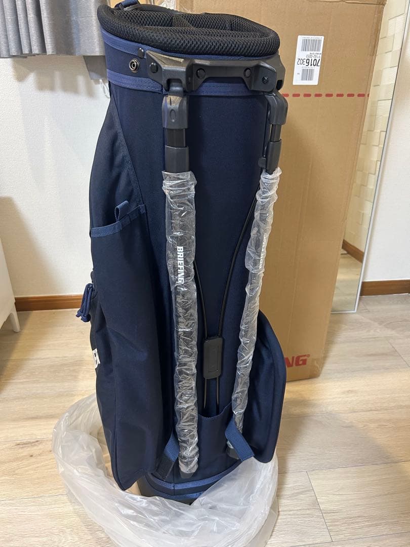 [超レア　復刻版　未使用] CRO-1 BRIEFING ゴルフバッグ ネイビー