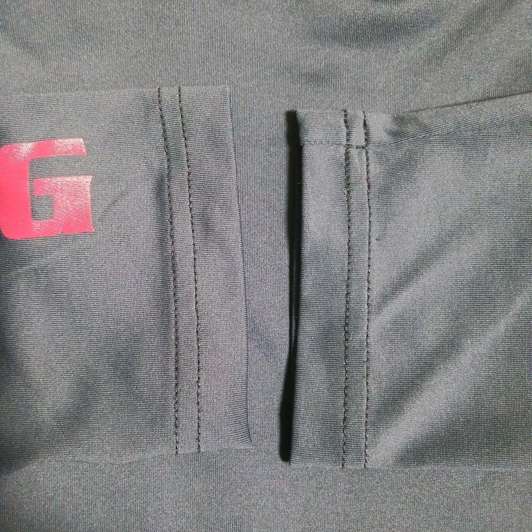 Lサイズ　ブリーフィング　インナー長袖VネックTシャツ 黒　美品　ゴルフ