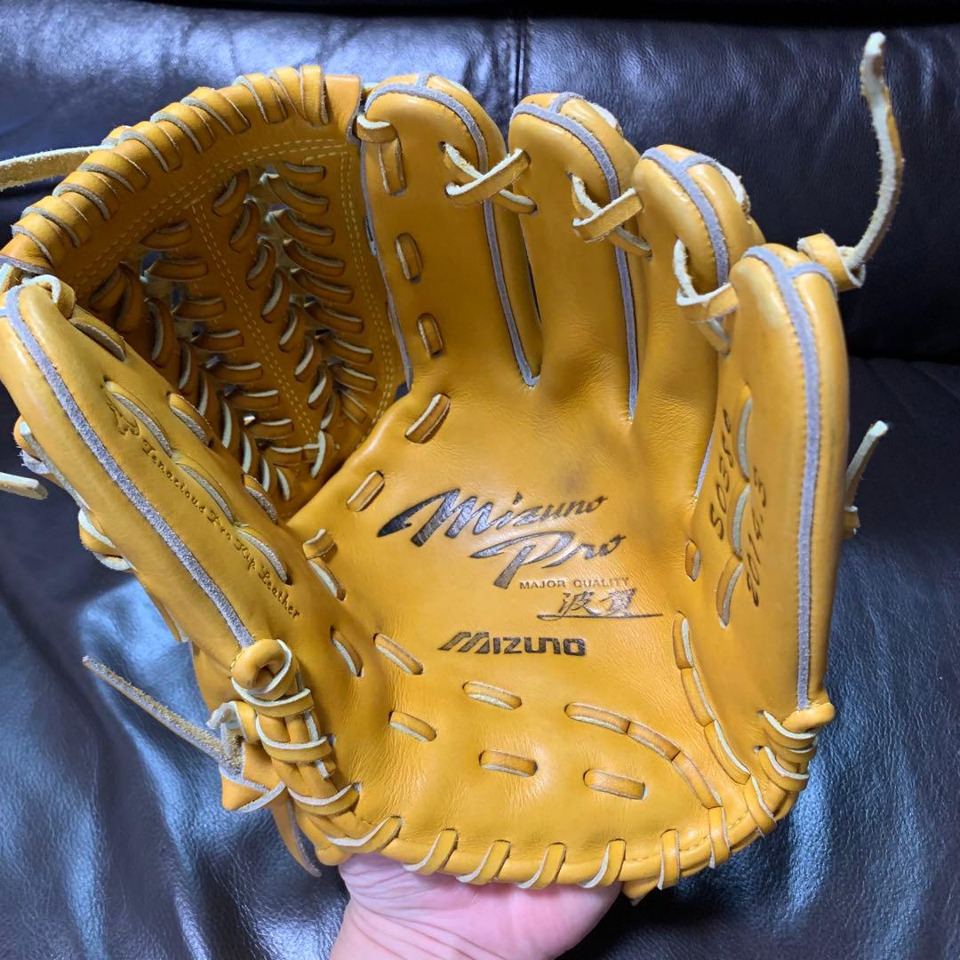 ミズノプロ　波賀クラブテッド　硬式内野手用グローブ