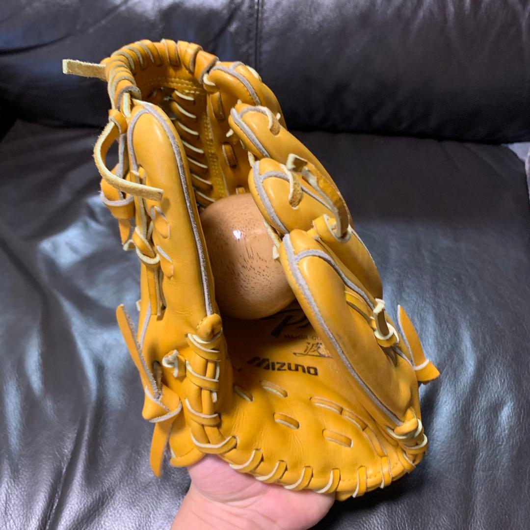 ミズノプロ　波賀クラブテッド　硬式内野手用グローブ