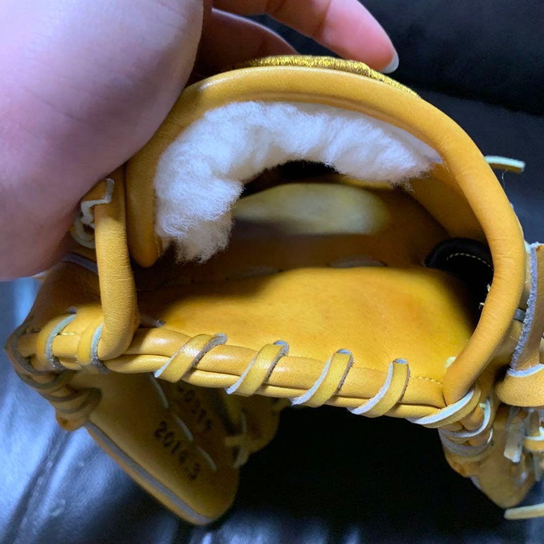 ミズノプロ　波賀クラブテッド　硬式内野手用グローブ