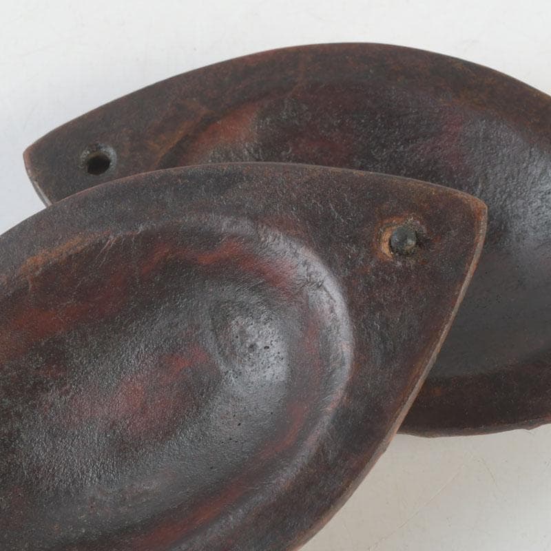 茶道具　山中塗師　新井宗賀作　乾漆　柿ノ葉香合　共箱　V　9706