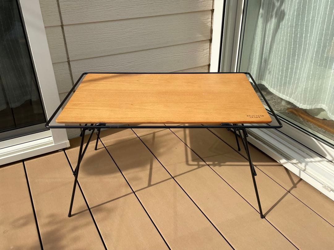 ★GWセール★Hang Out 折りたたみアウトドアテーブル2点セット　【良品】